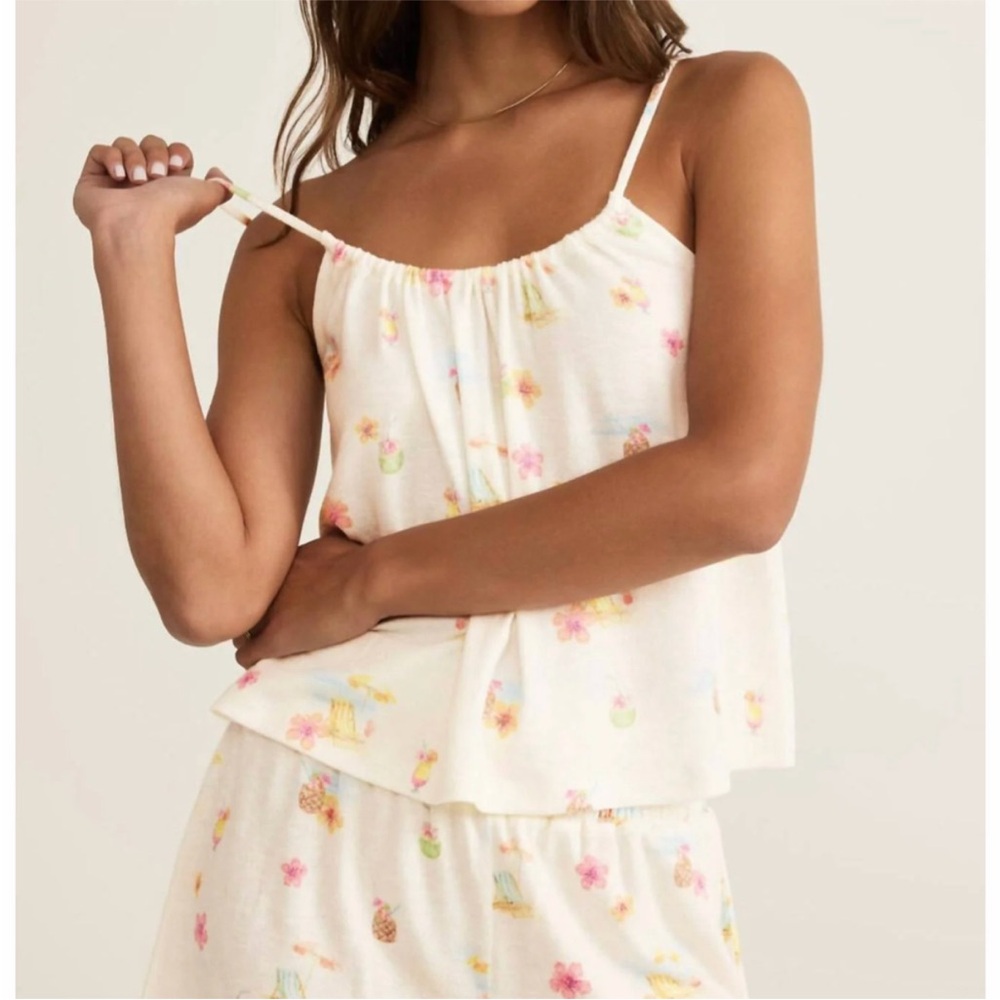 ZSupply Balcony Vacay Cami XL NWT Ivory pajama Top by Z Supply